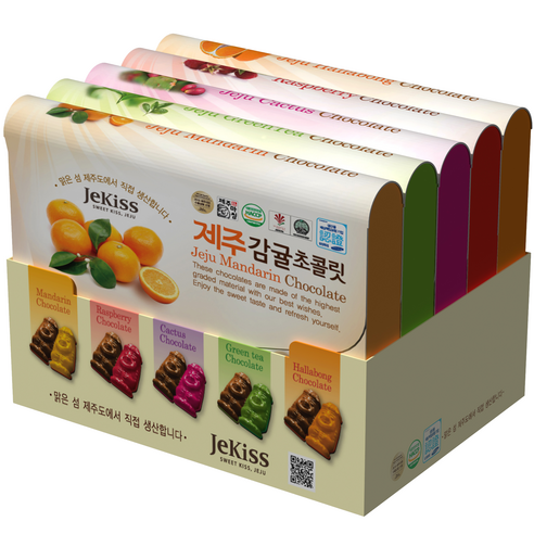 제키스 제주 종합 초콜릿, 200g, 1세트