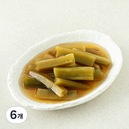 명심정 맛궁채, 120g, 6개