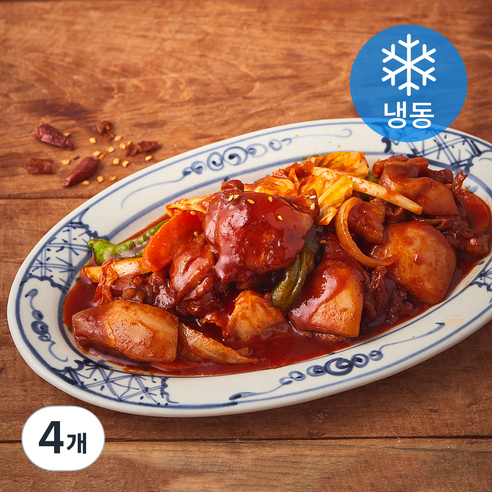 몽미당 마라 닭갈비 (냉동), 500g, 4개