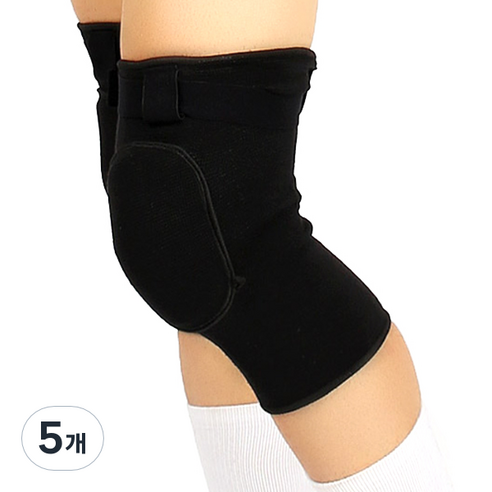 메디슨샵 엑티브 패드 무릎 보호대 05 CB-7731 블랙, 5개