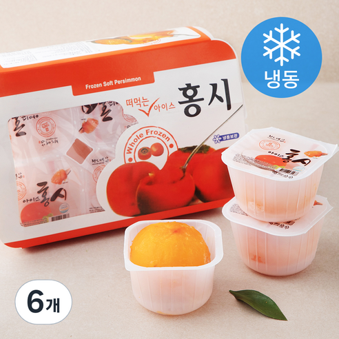 청도대감 아이스홍시 (냉동), 420g, 6개