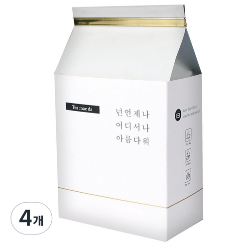 티내다 둥굴레차, 1g, 50개입, 4개
