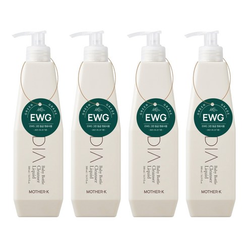 마더케이 디아 젖병 세정제, 4개, 500ml