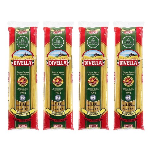 디벨라 new 스파게티니, 500g, 4개
