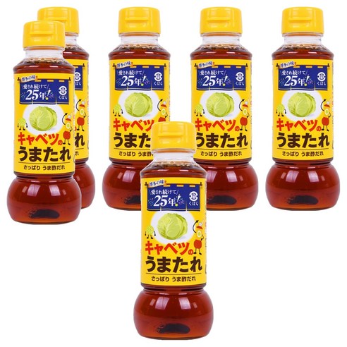 쿠바라 우마타레 양배추용 소스, 280g, 6개