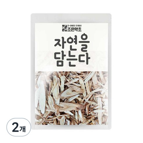 조은약초 자연을 담는다 황기 소, 400g, 2개