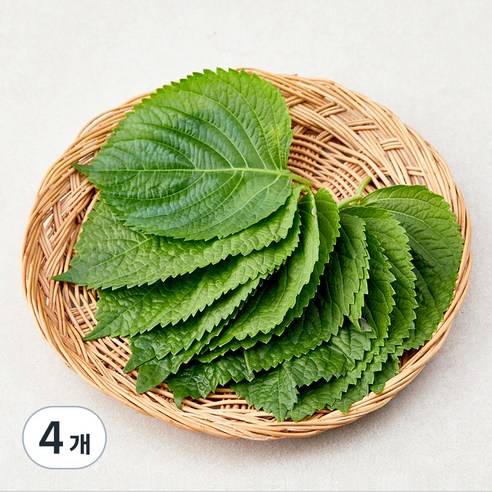 친환경 밀양 깻잎, 30g, 4팩