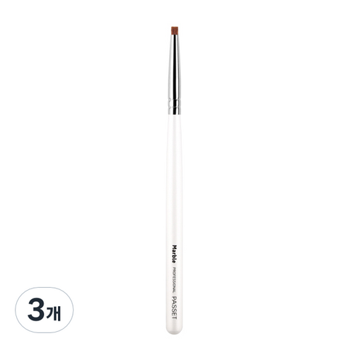 파셋 마블 네일 브러쉬 PB08, 혼합색상, 3개