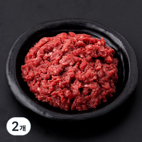전통참한우 1등급 다짐육 (냉장), 300g, 2개