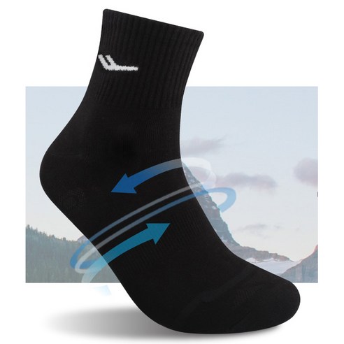 남성용 활동에 완벽한 편안하고 내구성 있는 스포츠 양말