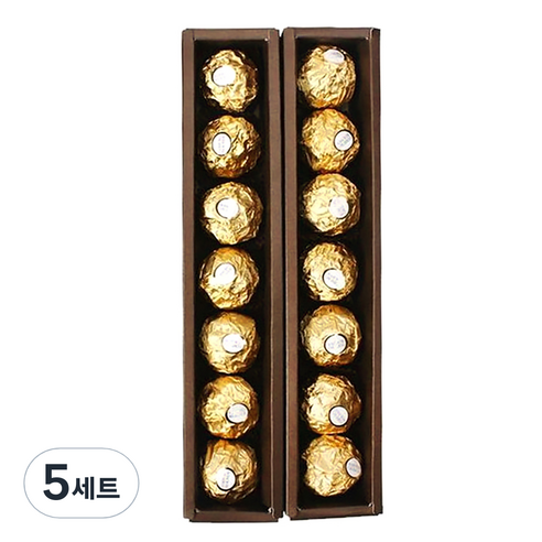 페레로로쉐 초콜릿 선물세트 T7 + T7, 175g, 5세트
