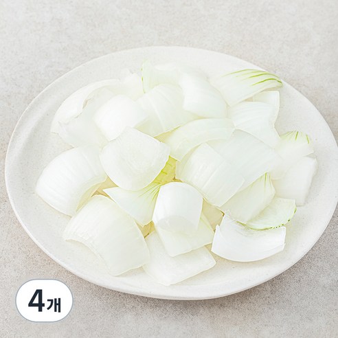 곰곰 양파 깍둑썰기, 500g, 4개