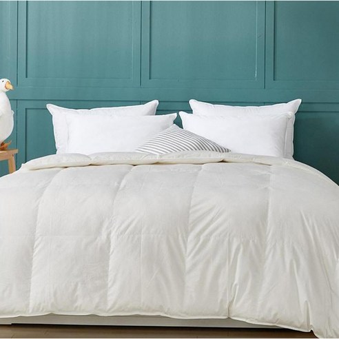 구스다운 이불로 매일 밤 꿀잠 자고 아침에 개운하게!