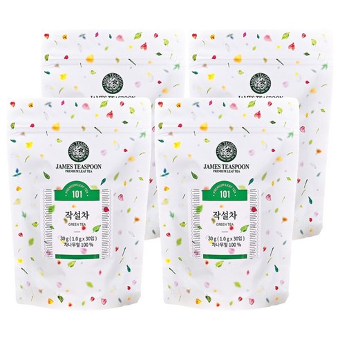 제임스티스푼 작설차, 1g, 30개입, 4개