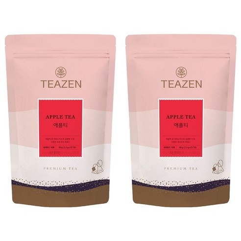 티젠 애플티, 3.2g, 2개, 25개입