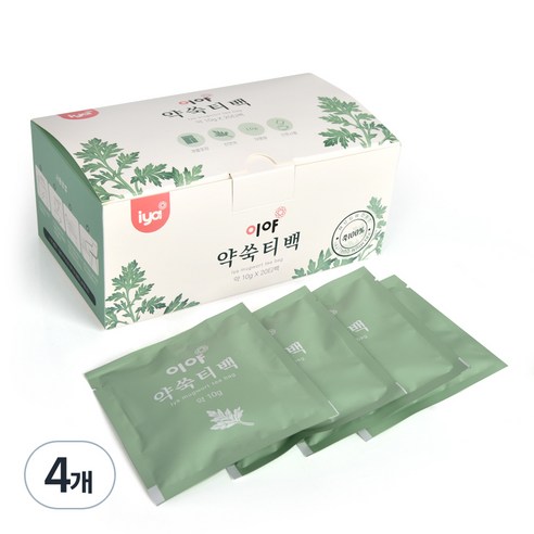 이야 프라임 약쑥티백 20p 10g, 4개