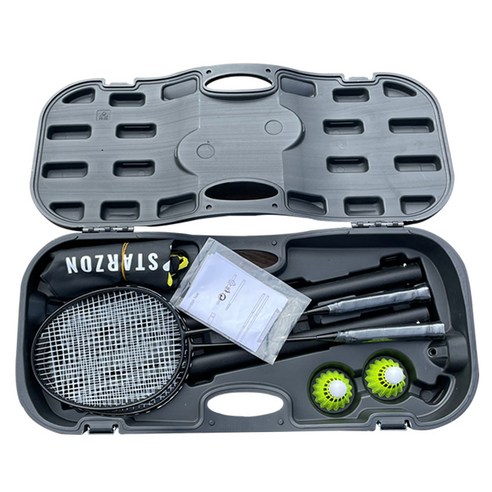 어디든 배드민턴을 즐길 수 있는 스타존 휴대용 배드민턴 올인원 네트