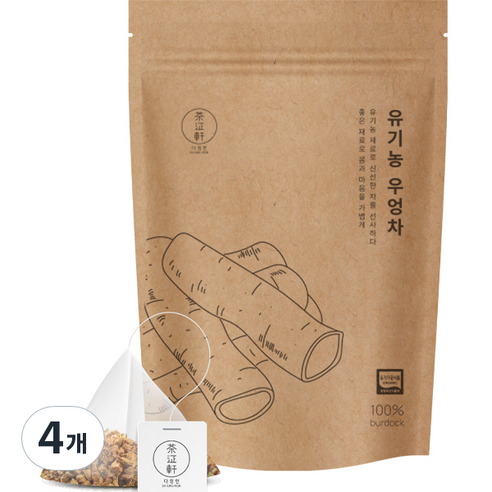 다정헌 우엉차, 1.5g, 20개입, 4개