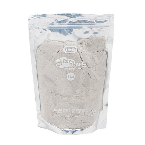 아이와 샌드 리필, 그레이, 1kg, 1개