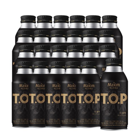 맥심 티오피 더 블랙, 380ml, 24개