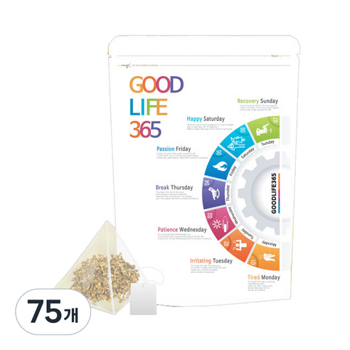 굿라이프365 늙은호박차 삼각티백, 2g, 25개입, 3개