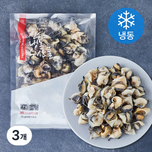 프라이드씨푸드 참소라살 자숙 3S (냉동), 3개, 300g