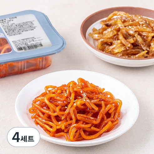 맛다린 진미채 120g + 쥐포채간장조림 150g 밑반찬 2종 세트, 270g, 4세트