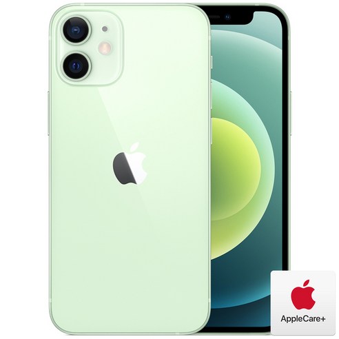 Apple 아이폰 12 Mini, 알뜰폰, Green, AppleCare+포함, 128GB