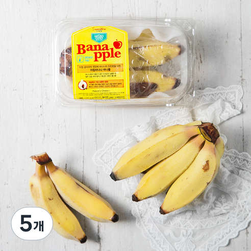 스미후루 바나플 바나나, 350g, 5개