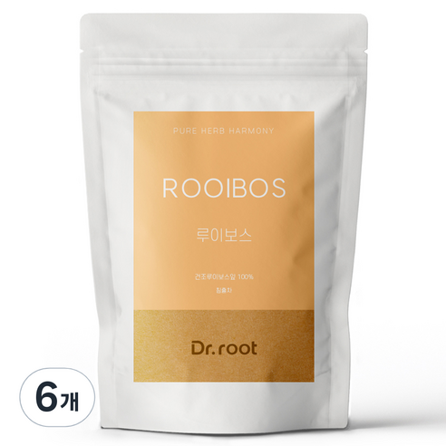 닥터루트 루이보스 삼각티백, 1.2g, 25개입, 6개