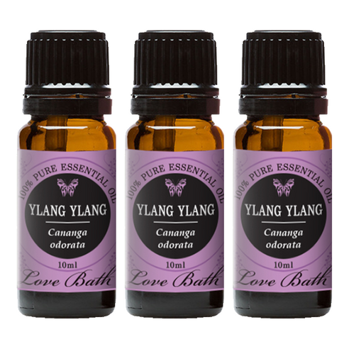 러브바스 일랑일랑 에센셜오일, 10ml, 3개
