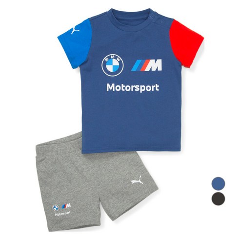 푸마 아동용 BMW MMS 타들러 ESS 상하의 세트 53837904
