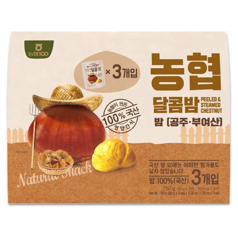 농협 달콤밤, 20g, 3개
