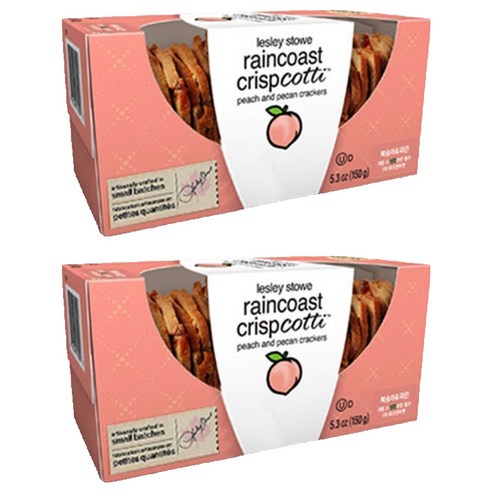 레슬리스토 코티 복숭아 앤 피칸, 150g, 2개