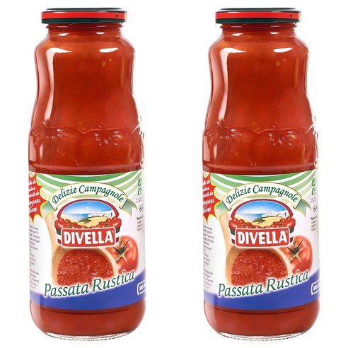 디벨라 토마토퓨레 루스티카, 680g, 2개