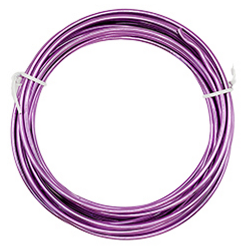 수공예 컬러 철사 3mm, 13 바이올렛, 1개