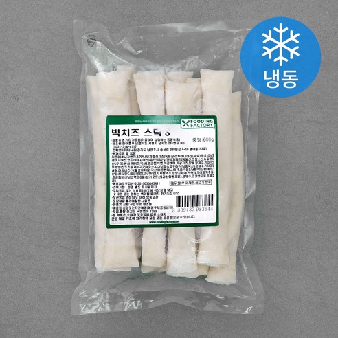 푸딩팩토리 고구마무스 치즈스틱 S (냉동), 600g, 1개