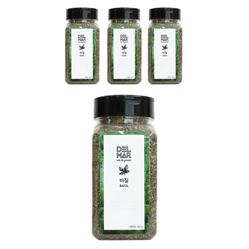 딜리셔스마켓 바질홀, 80g, 4개