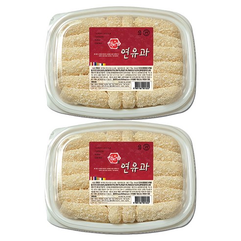 담미정 한과 연유과, 170g, 2개
