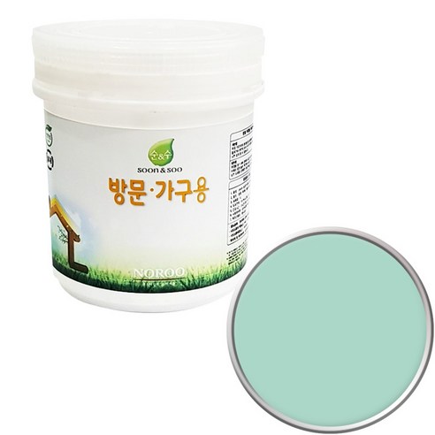 순앤수 방문 가구용 페인트, 1개, 크림민트 NR4179, 1L