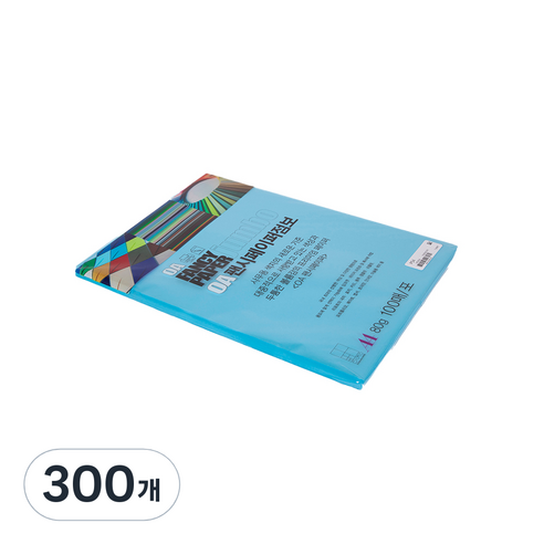 두성 OA팬시페이퍼점보 80g, 연푸른색, 300개