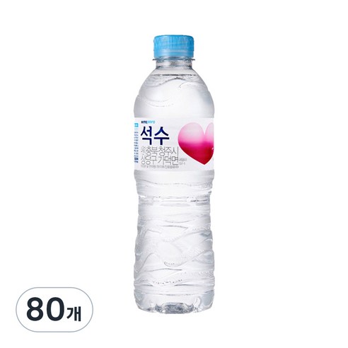 석수, 500ml, 80개