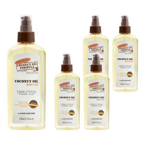 파머스 코코넛 바디오일 과일향, 5개, 150ml