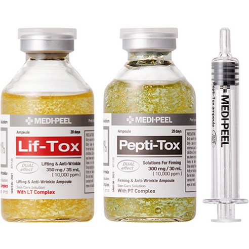 메디필 리프 톡스 앰플 35ml + 펩티 톡스 앰플 30ml 세트, 1세트