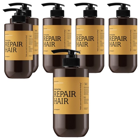 더프트앤도프트 릴렉싱 스파 두피 클리닉 에덴 브리즈 탈모 트리트먼트, 500ml, 6개