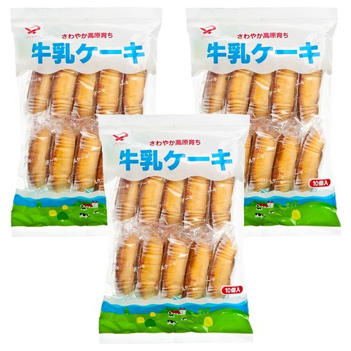 시와이세도 우유 케이크, 3개, 180g
