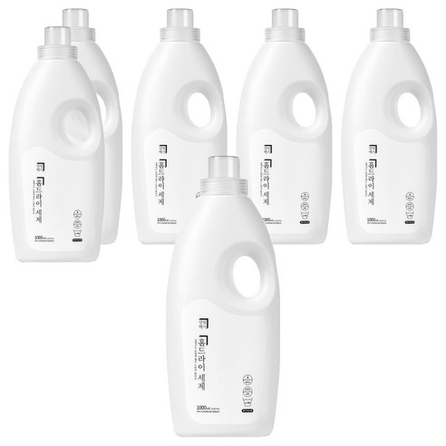 살림백서 홈드라이 세제, 1L, 6개