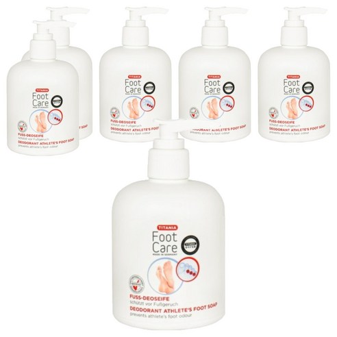 티타니아 발샴푸, 6개, 300ml