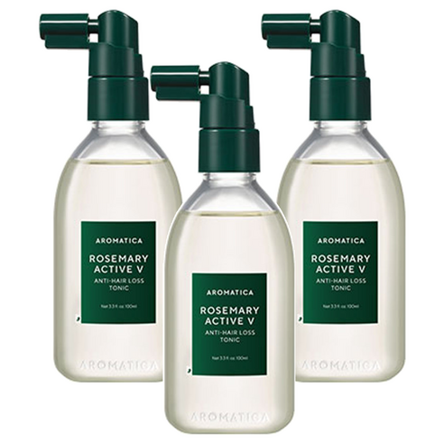 아로마티카 로즈마리 액티브 브이 안티 헤어로스 토닉, 100ml, 3개