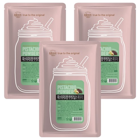 복음자리 피스타치오향 카카오닙스 파우더, 1kg, 3개, 1개입